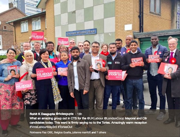 Labour & Co-op Party canvassers