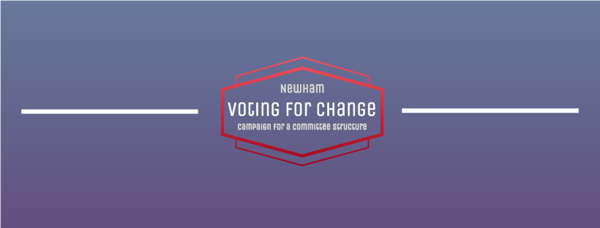 Newham Voting for Change logo
